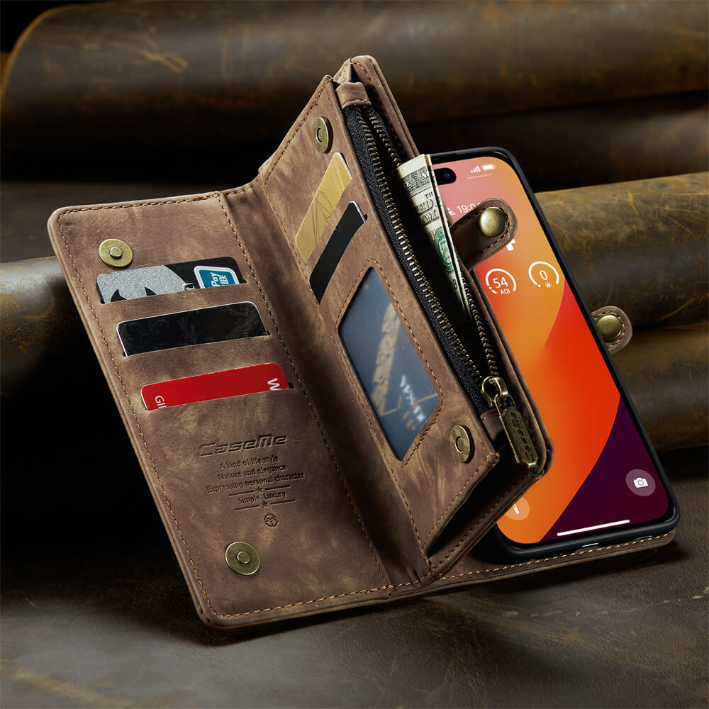 CaseMe iPhone 15 Pro Wallet Case