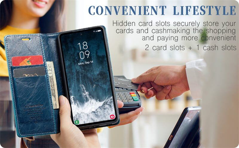 CaseMe Samsung Galaxy S23 FE Wallet Case