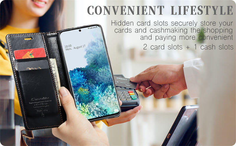 CaseMe Samsung Galaxy S20 Plus Wallet Case