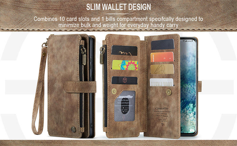 CaseMe Samsung Galaxy S20 Plus Wallet Case