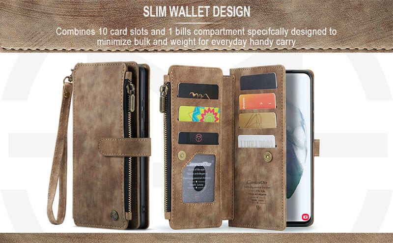 CaseMe Samsung Galaxy S21 Plus Wallet Case