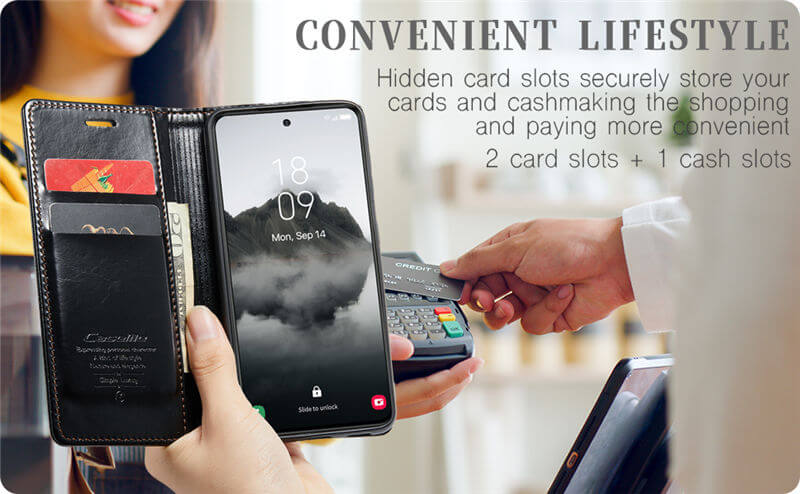 CaseMe Samsung Galaxy S24 Plus Wallet Case