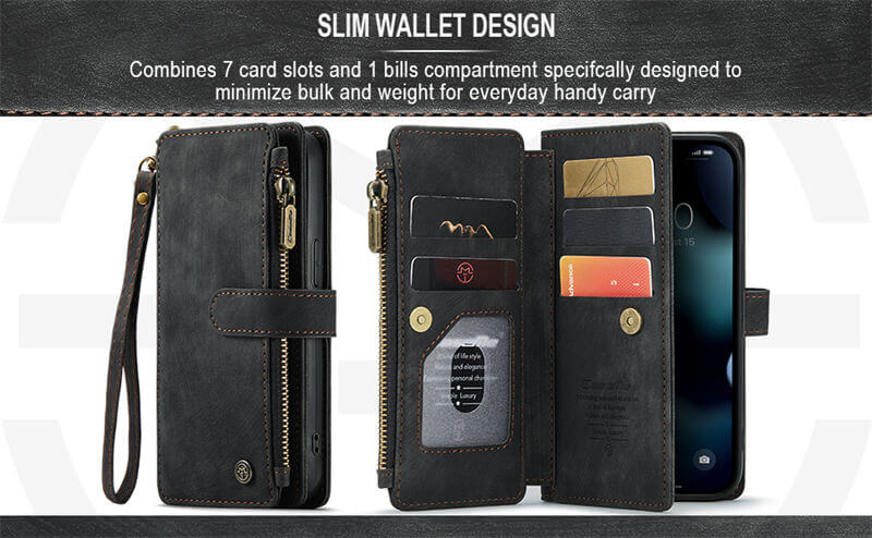 CaseMe iPhone 13 Pro Wallet Case