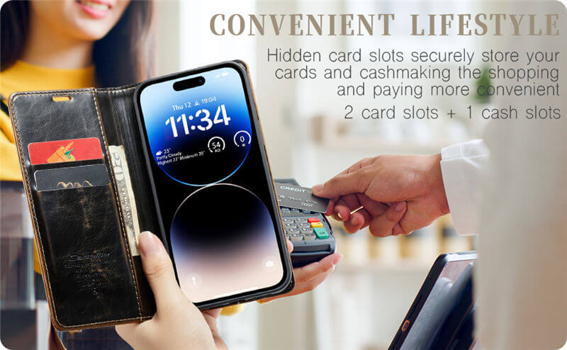 CaseMe iPhone 14 Pro Max Wallet Case