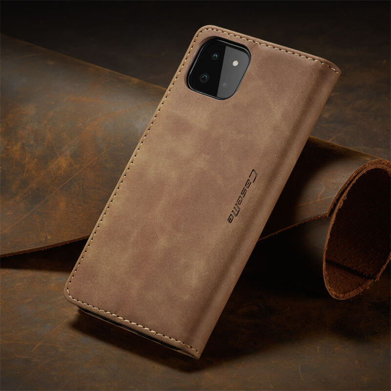 CaseMe Samsung Galaxy A22 5G Wallet Suede Leather Case