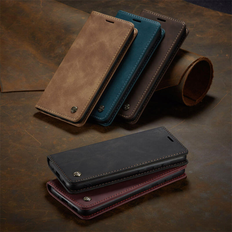 CaseMe Samsung Galaxy A31 Wallet Suede Leather Case