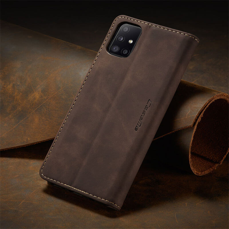 CaseMe Samsung Galaxy A31 Wallet Suede Leather Case