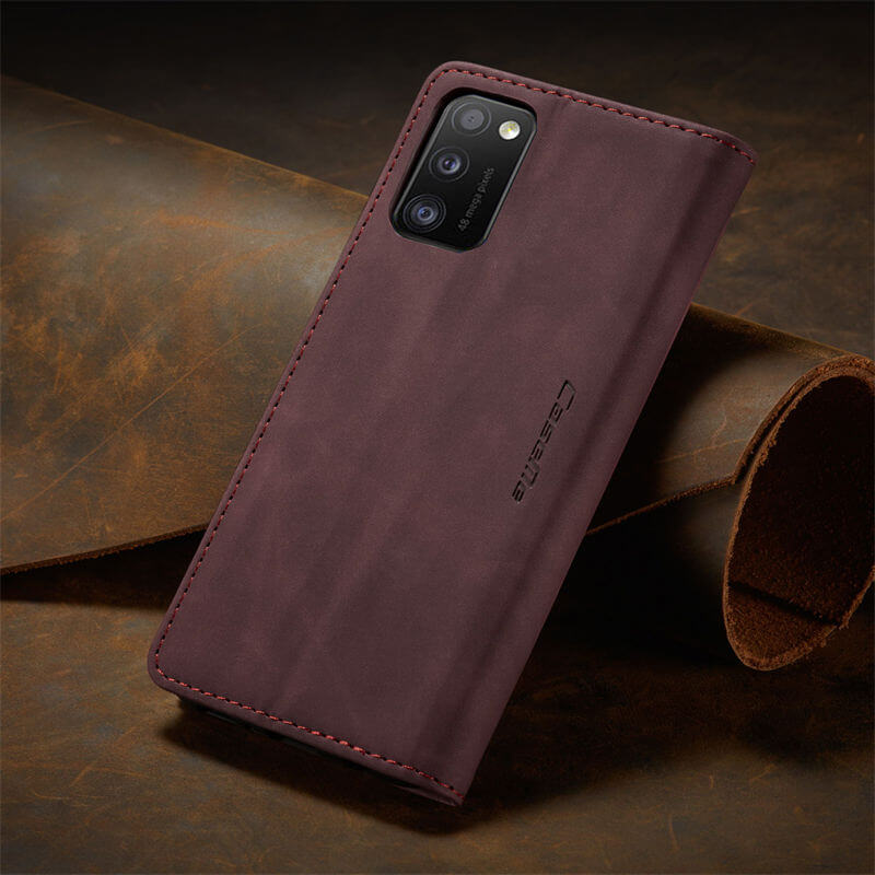 CaseMe Samsung Galaxy A41 Wallet Suede Leather Case