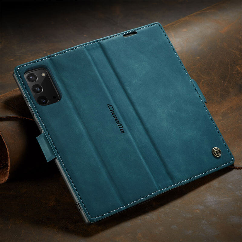 CaseMe Samsung Galaxy Note 20 Wallet Suede Leather Case