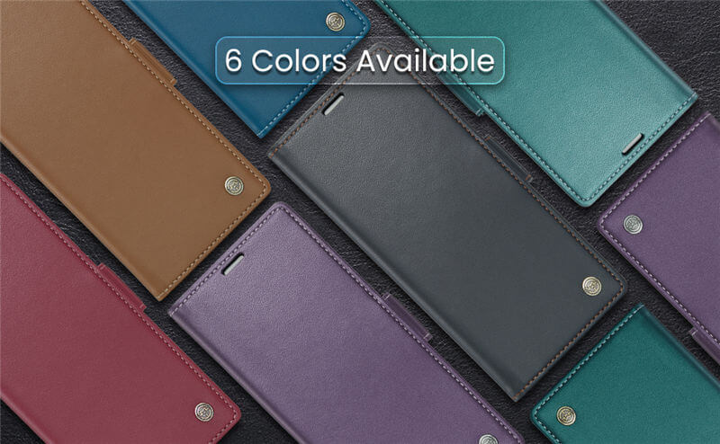 CaseMe Xiaomi Redmi 13C Wallet RFID Blocking Case