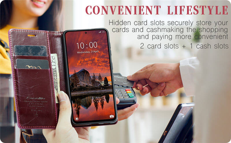 CaseMe Xiaomi Redmi Note 13 Pro 4G Wallet Case