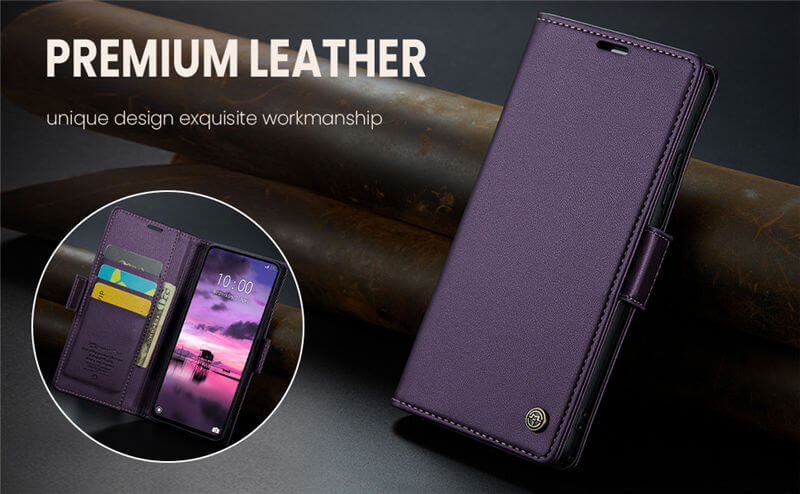 CaseMe Xiaomi Redmi Note 13 Pro 4G Wallet RFID Blocking Case