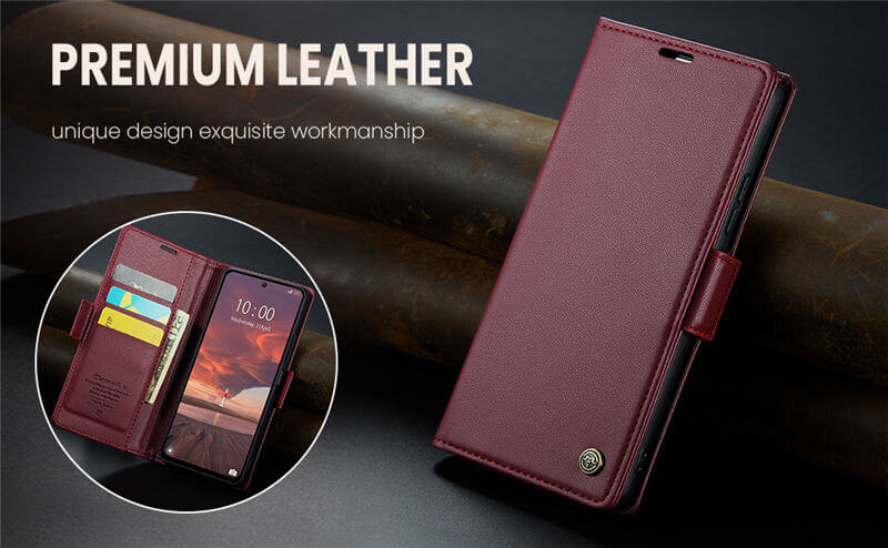 CaseMe Xiaomi Redmi 13 Wallet RFID Blocking Case