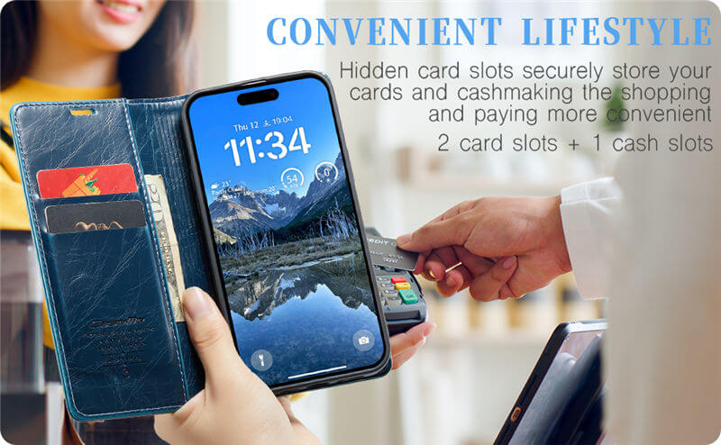 CaseMe iPhone 16 Wallet Case