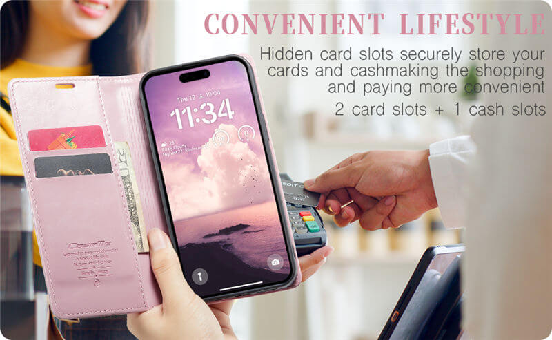 CaseMe iPhone 16 Pro Wallet Case