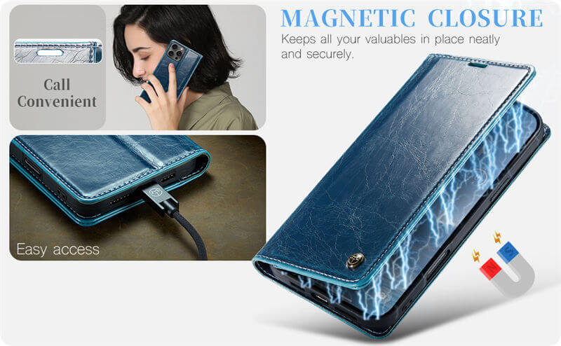 CaseMe iPhone 16 Pro Wallet Case