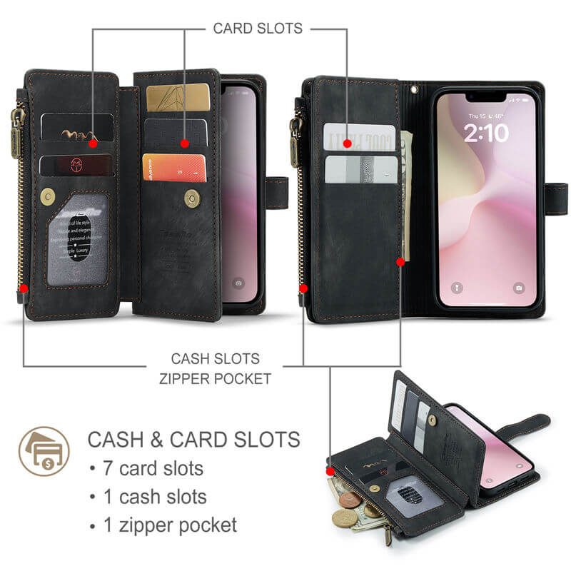 CaseMe iPhone 16e Wallet Case