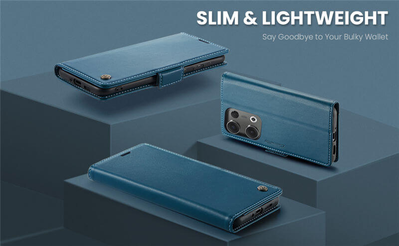 CaseMe OPPO Reno13 Wallet RFID Blocking Case