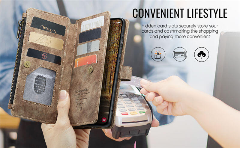 CaseMe Samsung Galaxy S25 Edge Wallet Case