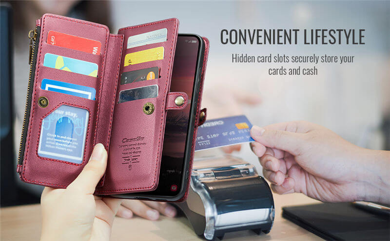 CaseMe Samsung Galaxy S25 Edge Wallet Case